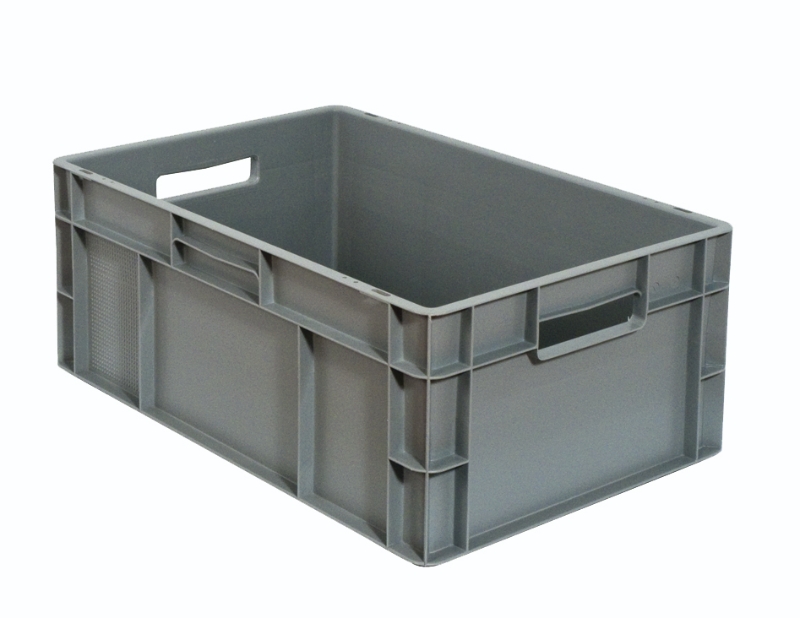 EUROBOX CAJA APILABLE EU-6423L GRIS (ASAS ABIERTAS)