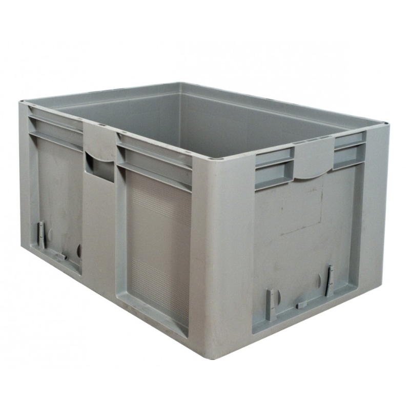 EUROBOX CAJA APILABLE EU-8642L GRIS (ASAS CERRADAS)