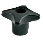 +112140401 POMO 4 PUNTAS Ø40X26 M-8 CASQUILLO LATON