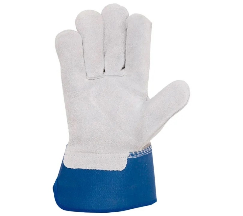 GUANTE CUERO-LONA S/REF. L (T-9) (404B)