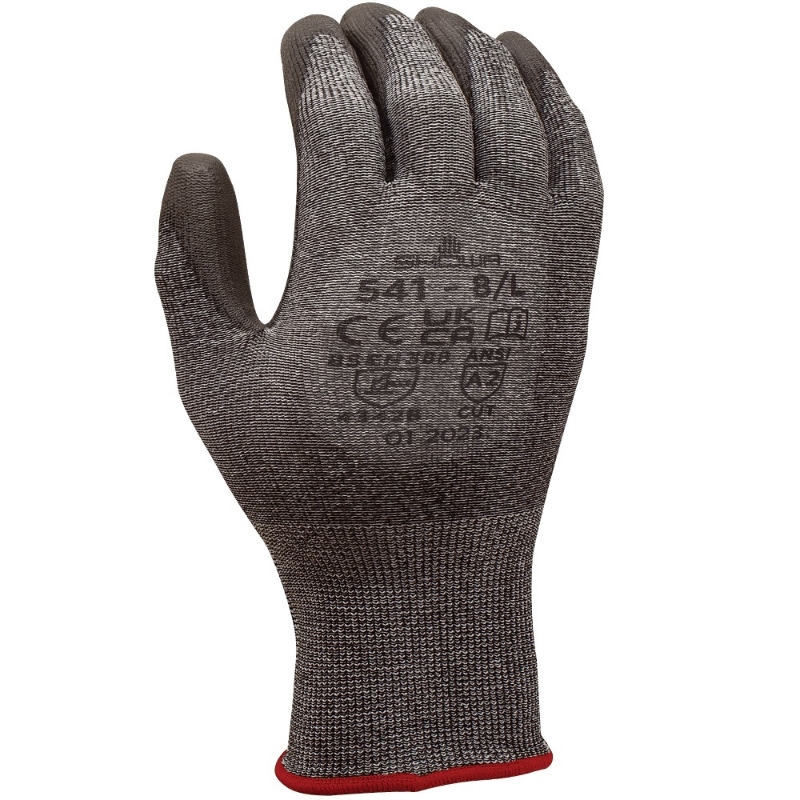 GUANTE ANTICORTE PU NEGRO S (T-6) (SHOWA 541 DPP)