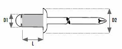 REMACHE AN.BRONCE GESIPA 05X12