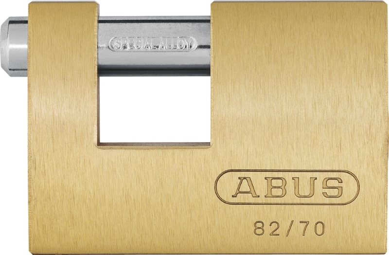 ABUS 82/63 C/BL CANDADO LATON