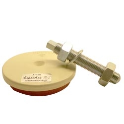 EGAÑA SOPORTE ROTULA POLIURETANO 500-2000Kg M-16X120