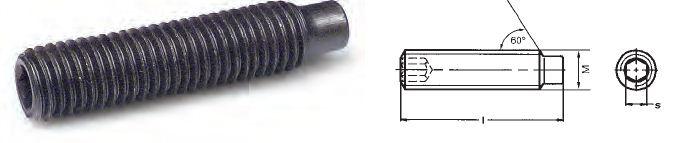 ESPIGA A. TREX DIN-915 M-5X20