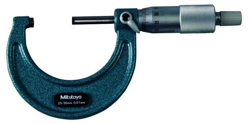 MITUTOYO MICROMETRO EXTERIORES 103-138  25-50mm LECTURA 0.01mm