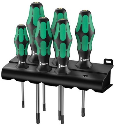 367/6 JUEGO 6 DESTORNILLADORES TORX