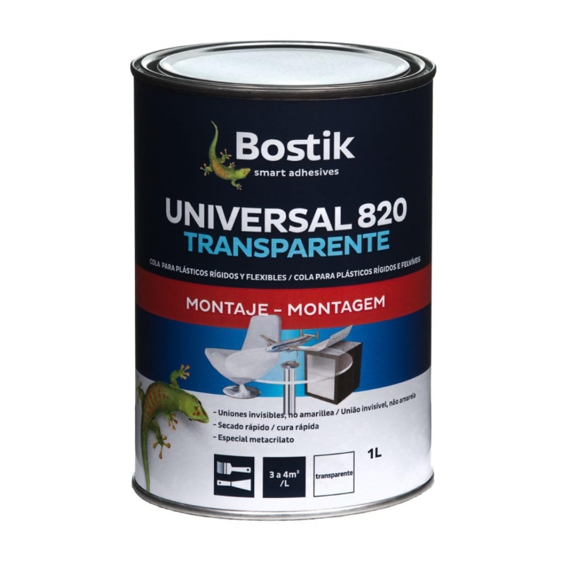 BOSTIK ADHESIVO CONTACTO UNIVERSAL 820 1 LITRO