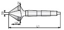 AVELLANADOR DIN 334D HSSE 60º Ø31,5