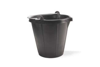 CUBO PLASTICO OBRA GRADUADO 15 Lt C/VERTEDERO "LIGHTBUCK"