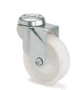 ARSA 49000 RUEDA Ø50x24mm GIRAT PAS.NYL BLANCO B.LISO S/PLAT.LAT