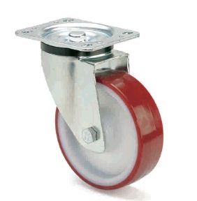ARSA 666407 RUEDA Ø150x45mm GIRAT PLATINA POLIURETANO BUJE LISO