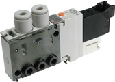 VQ1171-5LO-C4-Q // 5/2 SINGLE SOL,RBR SPL,24VDC