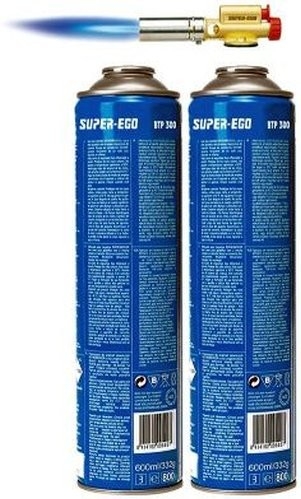 SOPLETE A GAS CARTUCHO PIEZO 2 CARGAS EASYFIRE