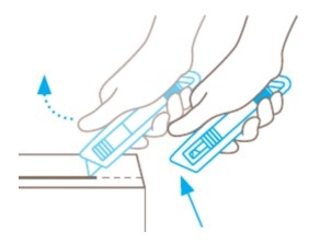 CUTTER SEGURIDAD SECUNORM MULTISET Nº 118001 PROTACTIL