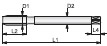 M.MAQ. PROFILRULL 1 DIN 374 M-12 x 1,5 6HX HSSE TIN