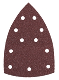 PAQ.10 HOJAS LIJAR ADHESIVAS TRIANGULARES P80 25605