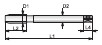 M.MAQ. C35A/1 DIN 376 M-36 x 4 6H HSSE NOGRIP-I