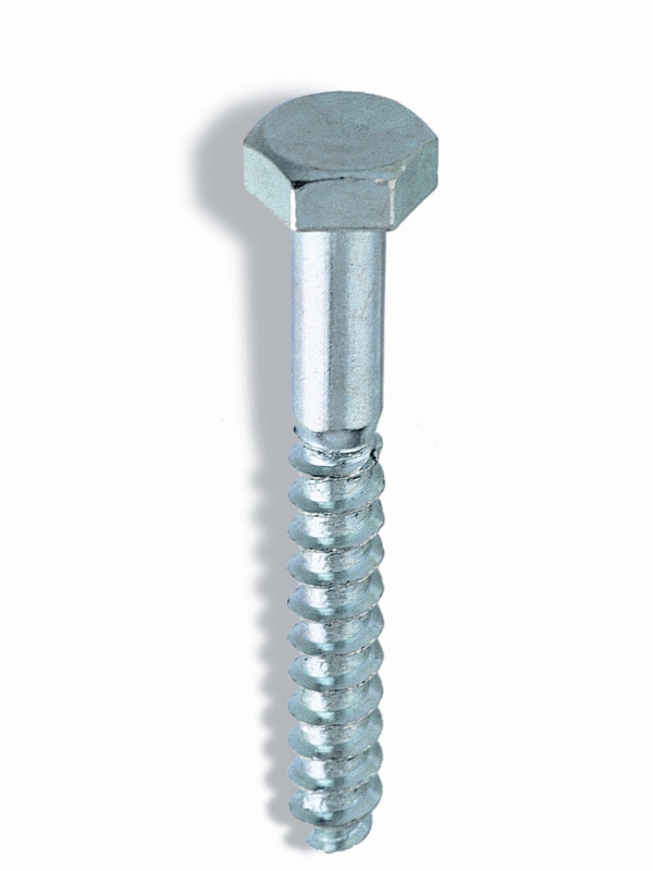 TORNILLO ROSCA LIMA DIN-571 Ø6X100mm ZINCADO (BARRAQUERO)