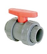 VALVULA BOLA PVC CH LISA EXPORT 63