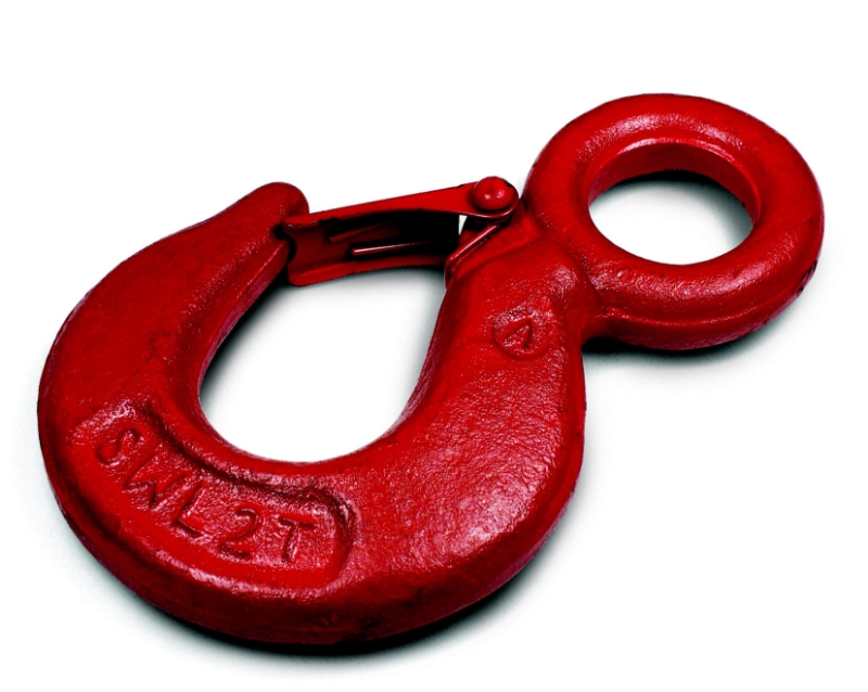 GANCHO ELEVACION 250Kg C/LENGUETA SEGURIDAD DIN-689