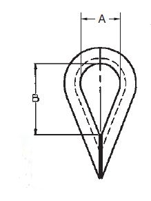 GUARDACABOS CINC Ø6mm DIN-6899