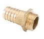 ENTRONQUE MANGUERA ROSCA MACHO LATON 3/4" Ø23mm