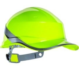 CASCO SEGURIDAD BASEBALL AMARILLO FLUOR C/REFLECT.