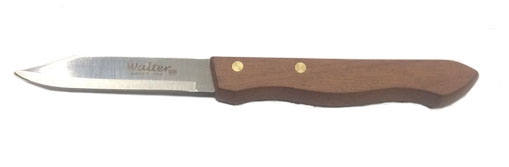 CUCHILLO WALTER INOX MANGO MADERA 1030 HOJA 9cm