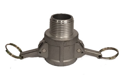 RACORD LOK ALUMINIO B-1 MACHO C/ANILLA