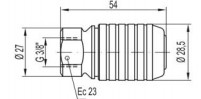 ENCHUFE RAPIDO INOX IMOPAC CD 50X