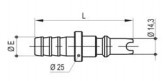 ENCHUFE RAPIDO IMOPAC ACD 100 E