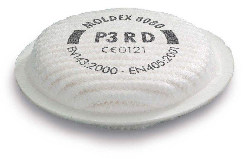 MOLDEX FILTRO PARTICULAS 8080 P3 R D (8U.)