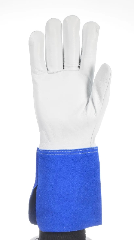 GUANTE SOLDAR FLOR GRIS 30cm L (T-9)(980 SOLTIG)