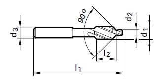 NR 436 11.50 AVELLANADOR CONICO 90 GRADOS