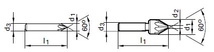 NR 470 20.00 AVELLANADOR CONICO 60º DIN334A 7C HSS