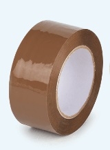 CINTA ADHESIVA EMBALAR MARRON PVC 132mt X 50mm