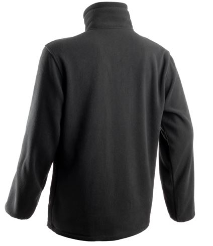 FORRO POLAR NEGRO CREMALLERA T-L