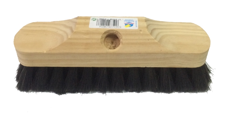 CEPILLO BARRER MADERA PELO ANIMAL CON MEZCLA PVC