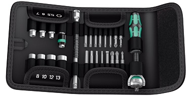 KRAFTFORM KOMPAKT ZYKLOP JGO. CARRACA 1/4" (26 UNID.)