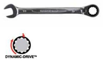 LLAVE COMBINADA DE CARRACA 19mm (1RM-19)