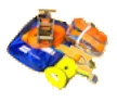 KIT 2 AMARRES 2000Kg C/GANCHO+2 CINTAS C/HEBILLA-PACK ARTISAN