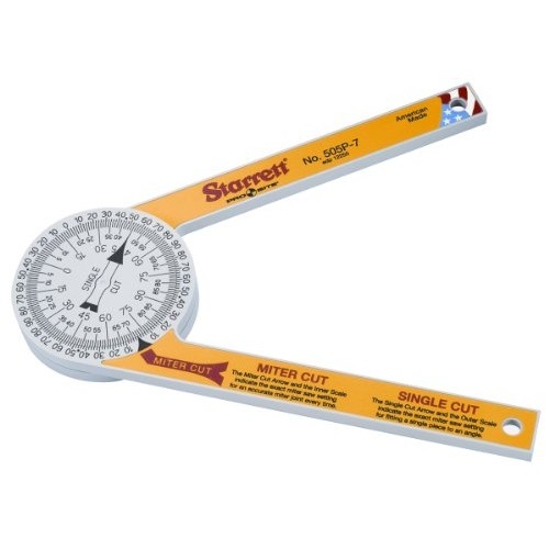 TRANSPORTADOR DE ANGULOS 175mm 7" 505P-7