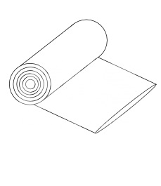 BOBINA PLASTICO SEMITUBO ANCHO 1.5 MT G.400 (60KG) NEGRO