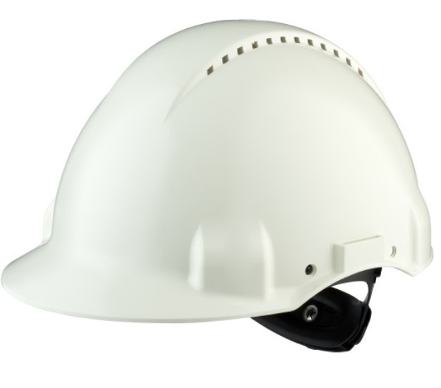 CASCO BLANCO G3000NW CON ARNES DE RULETA