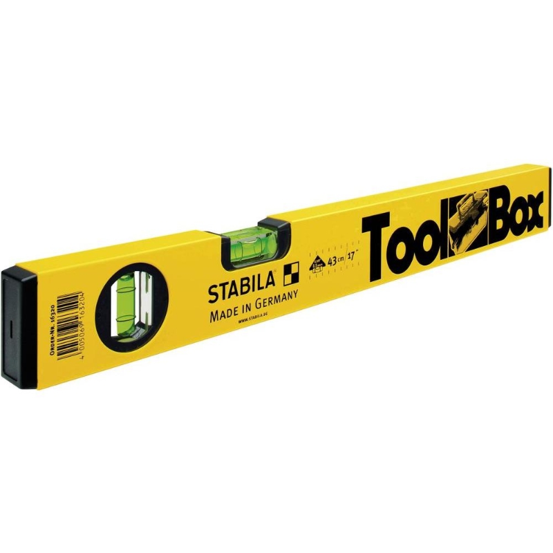 TOOL BOX NIVEL TUBULAR ALUMINIO 43cm