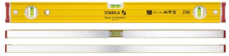 96-2M/200cm NIVEL TUBULAR NERVADO MAGNETICO