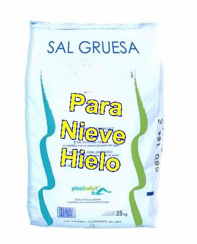 SACO SAL PARA DESCALSIFICADOR REGENIA DE 25KG.