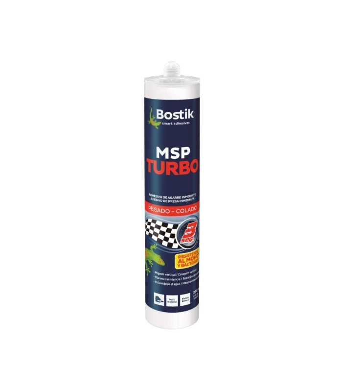 BOSTIK MASILLA MULTIUSOS MS TURBO BLANCO 290ml