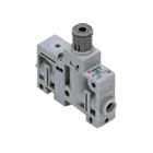 ARM5SB-08-A  //  REG. PRESION MODULAR CON MANOMETRO